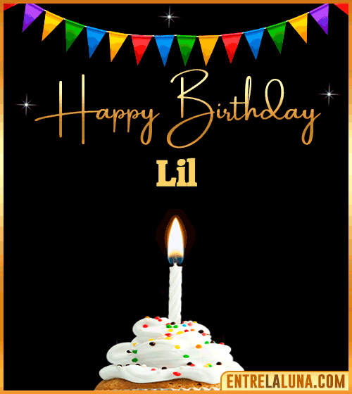 GiF Happy Birthday Lil